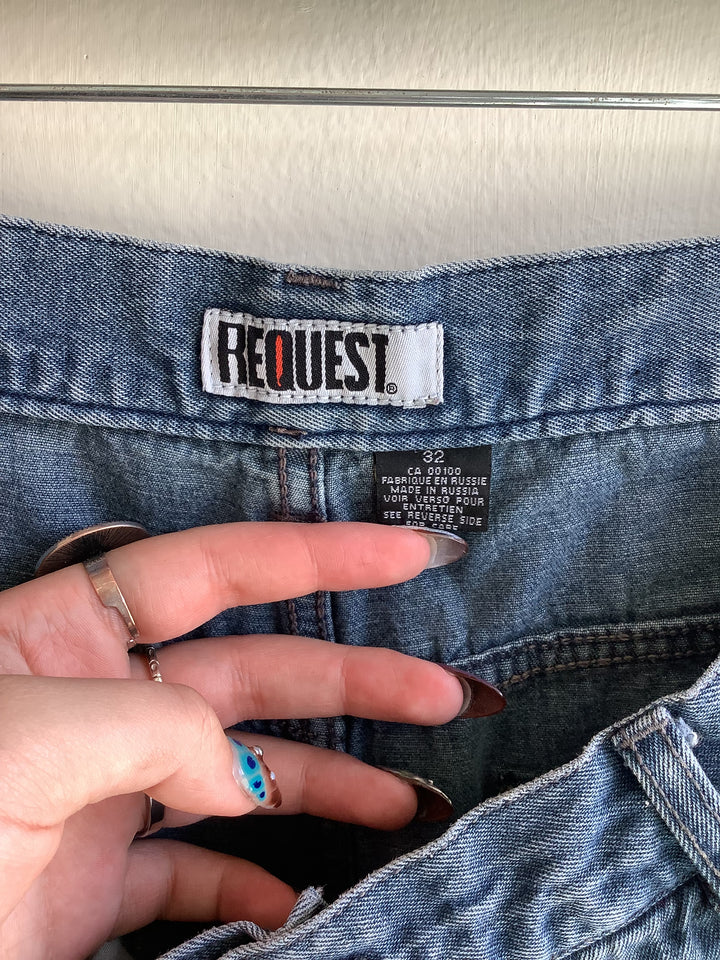 Vintage ReQuest Utility Panel Jeans - Ana