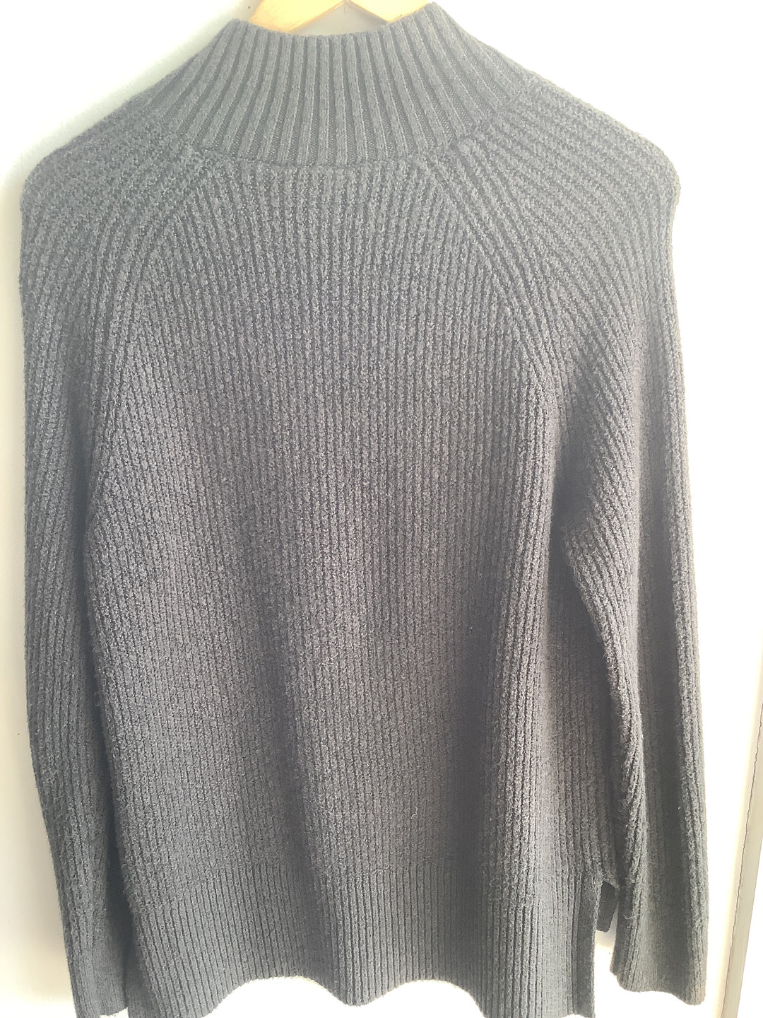 Denver Hayes Ribbed Mock Neck Sweater