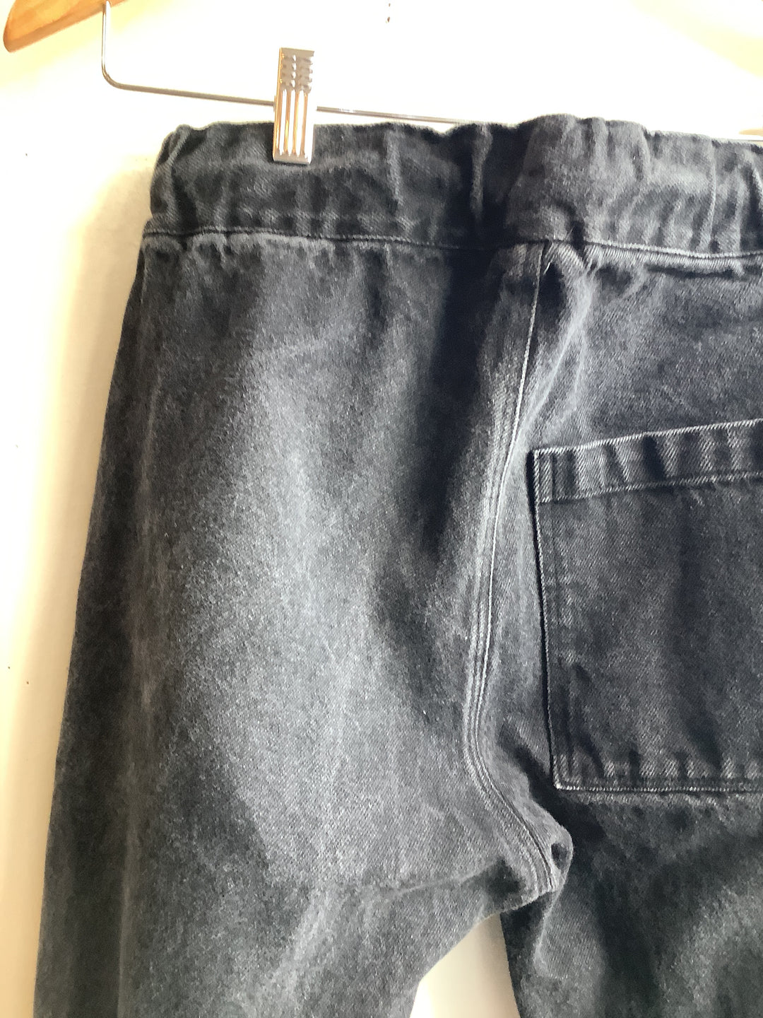 Vintage NAOP Black Drawstring Work Pant - Made in Canada