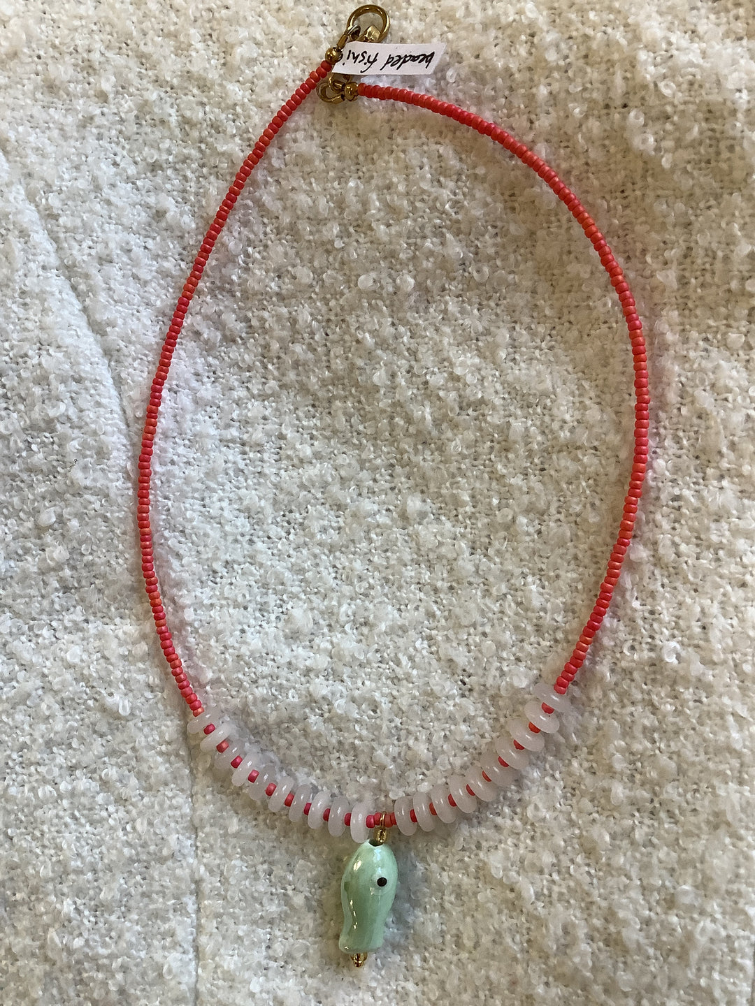 Wild Honey Beaded Fishies Necklace