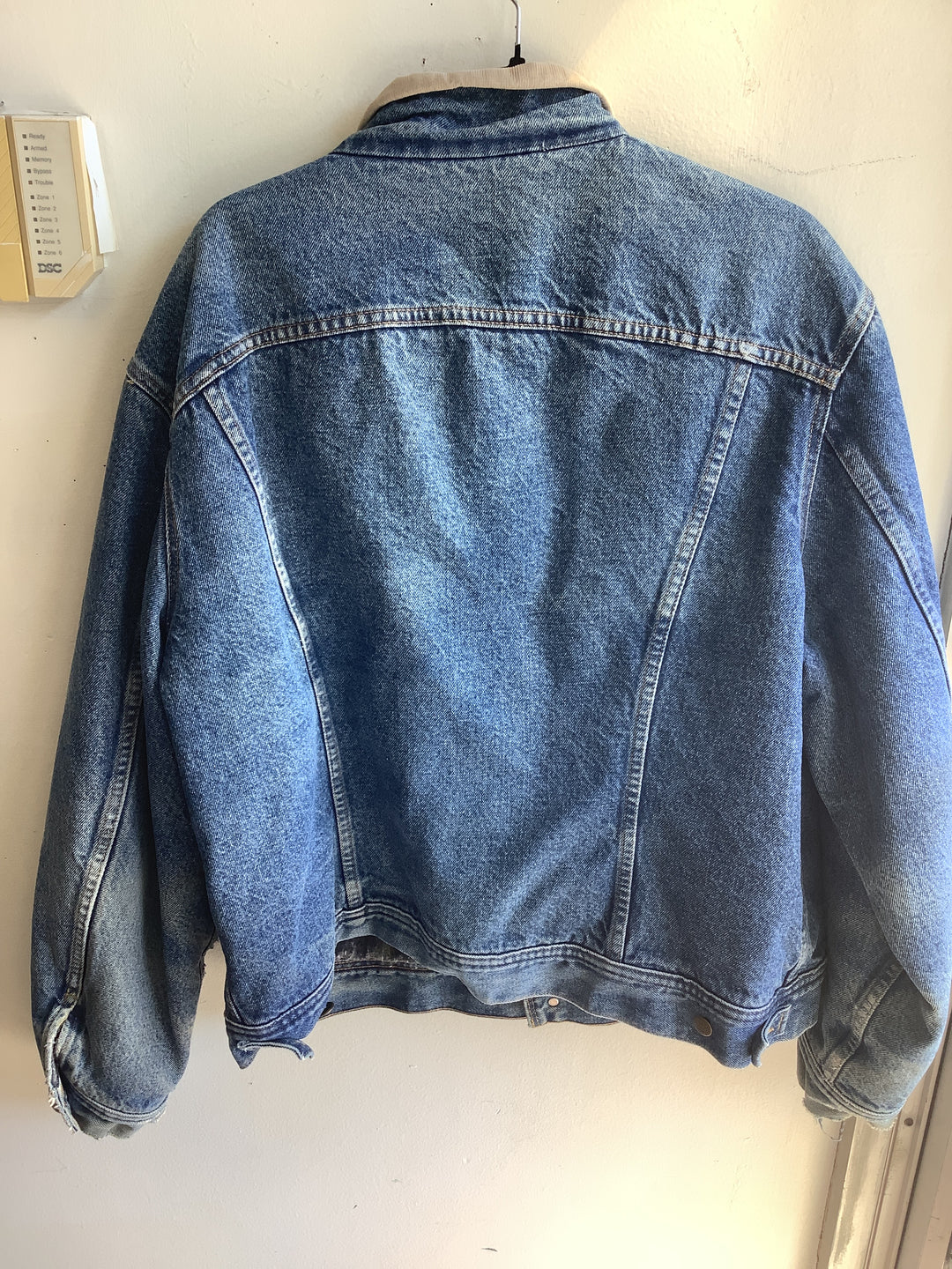 Vintage Lee Storm Blanket Lined Denim Jacket