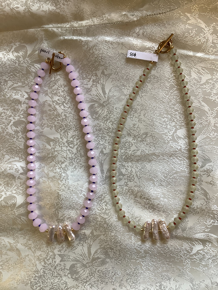 Wild Honey Pearl Choker