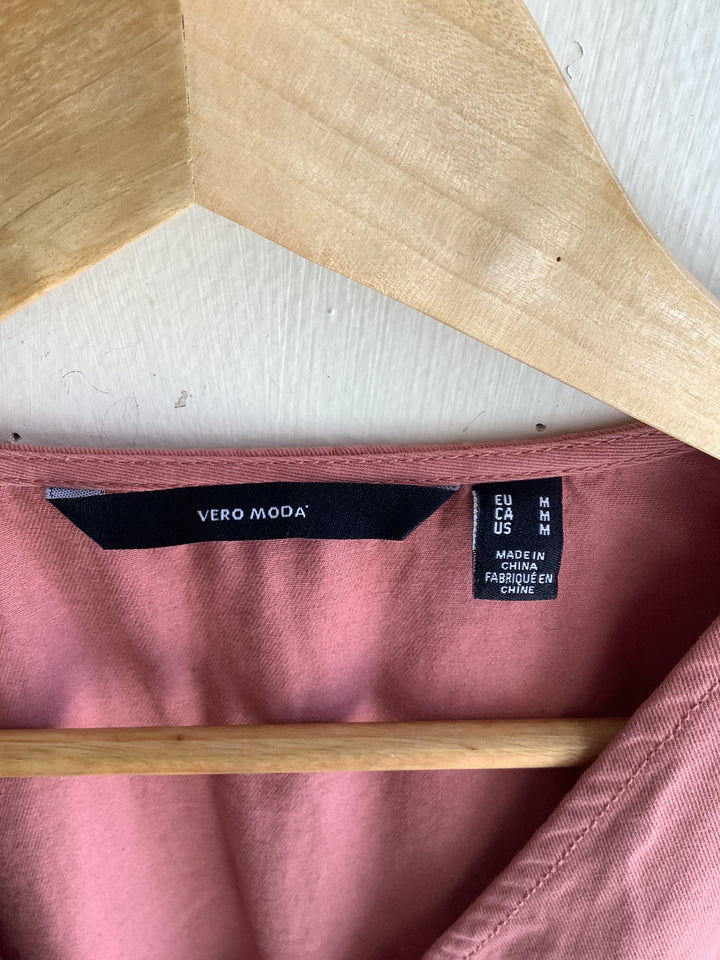 Dusty Rose Wrap Dress