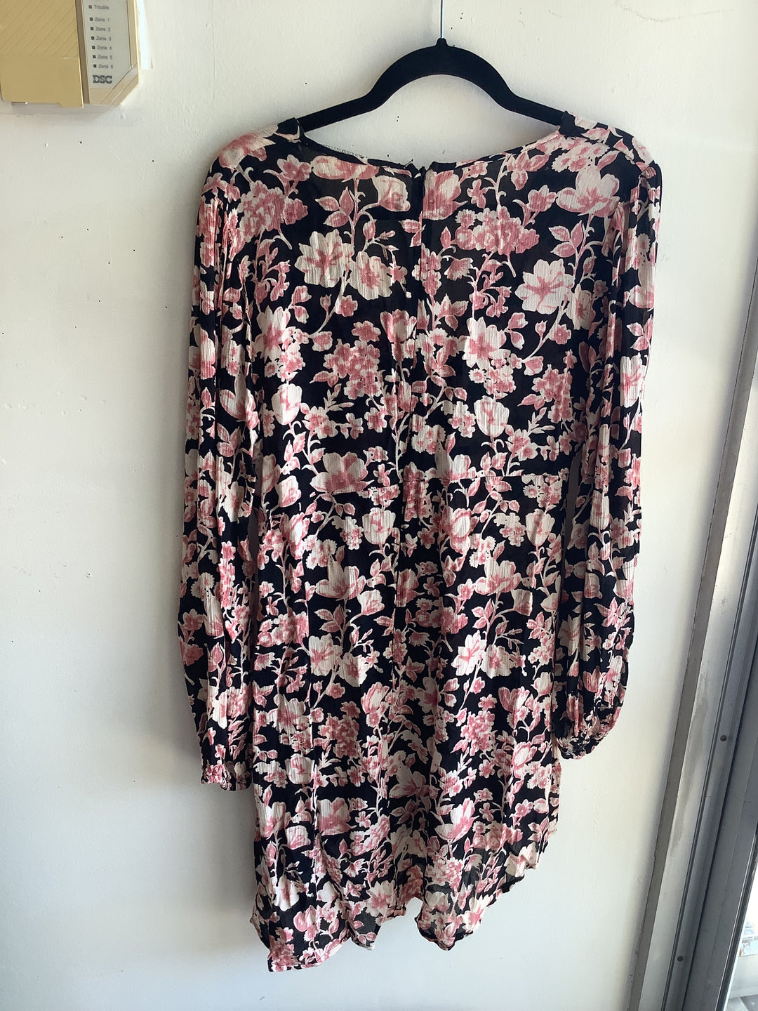 California Moonrise Floral Longsleeve Mini Dress