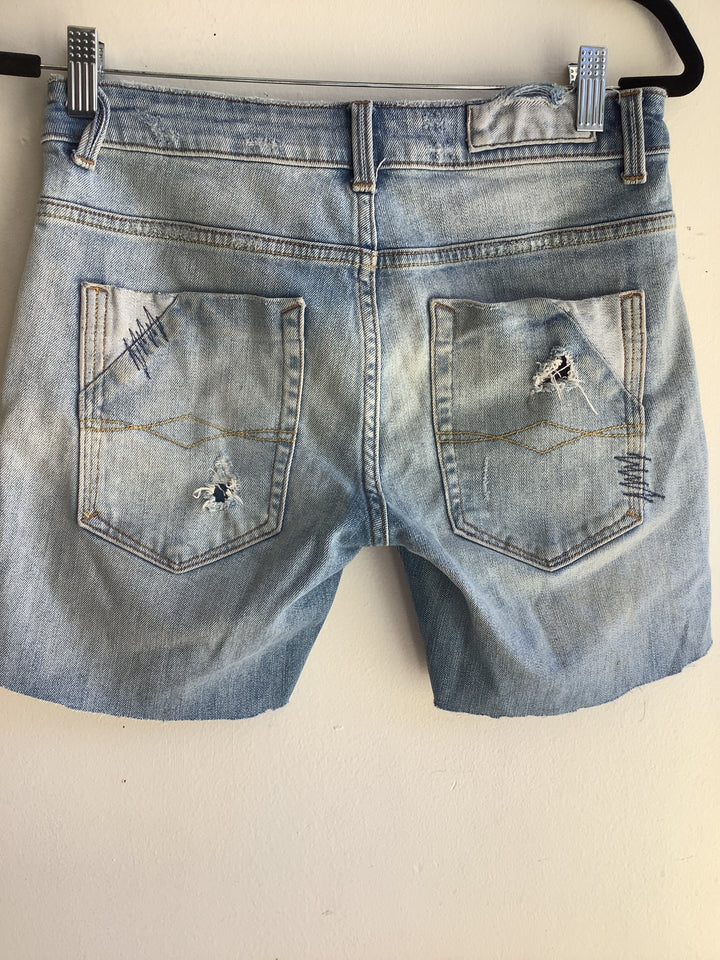 Sun-washed Zara Cutoff Shorts