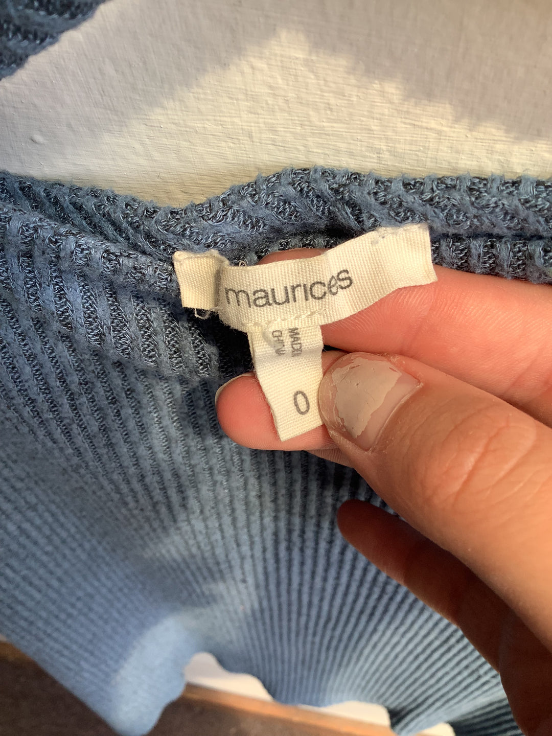 Willow Blue Top