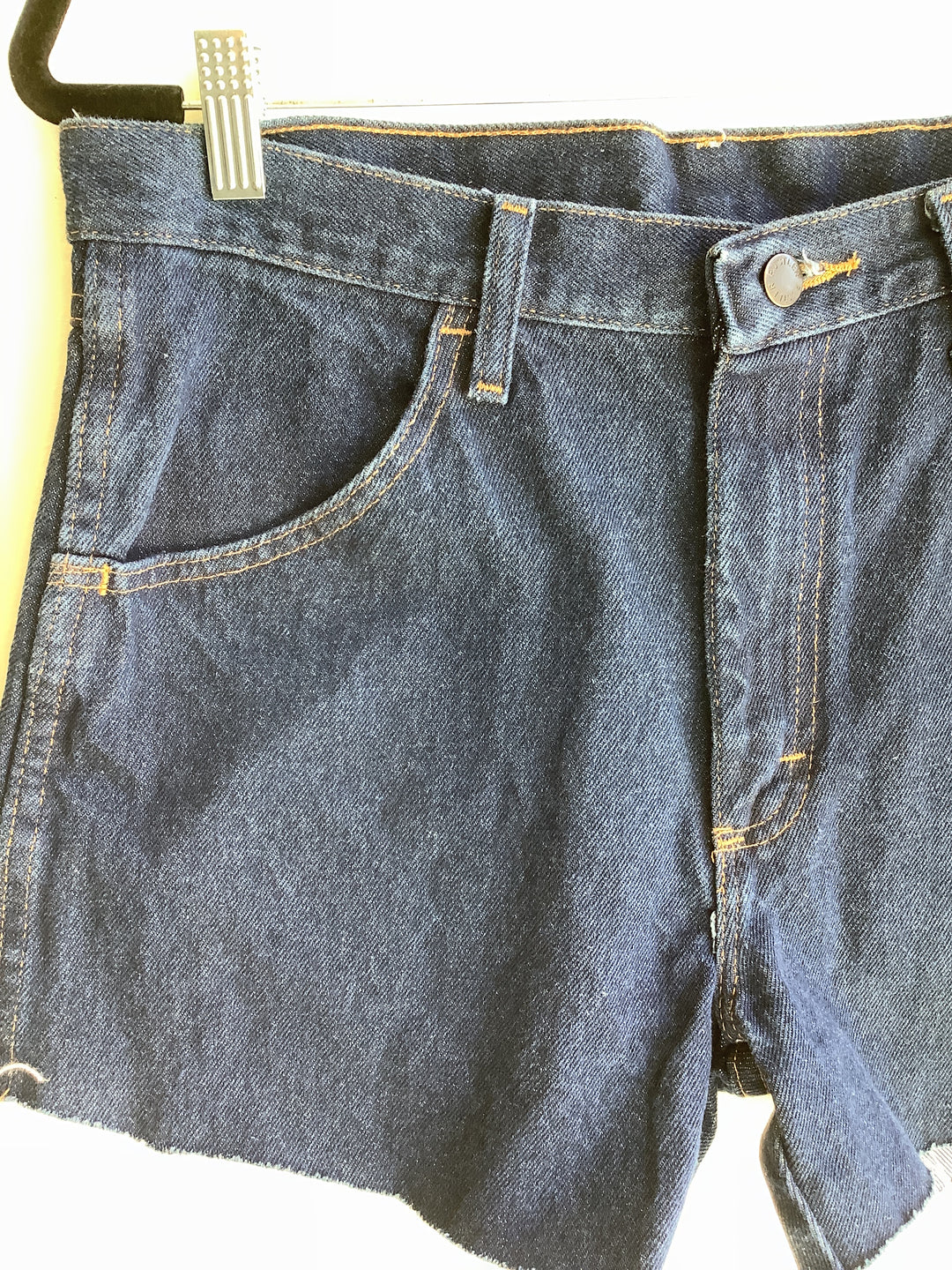 Rustler Classic Dark Wash Cutoff Shorts