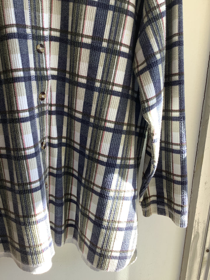 Vintage East West Plaid Flannel Shirt