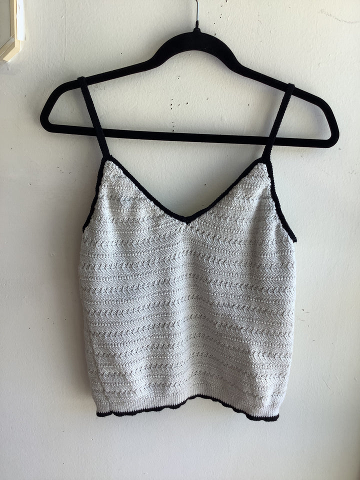 Coastal Knit Contrast Cami