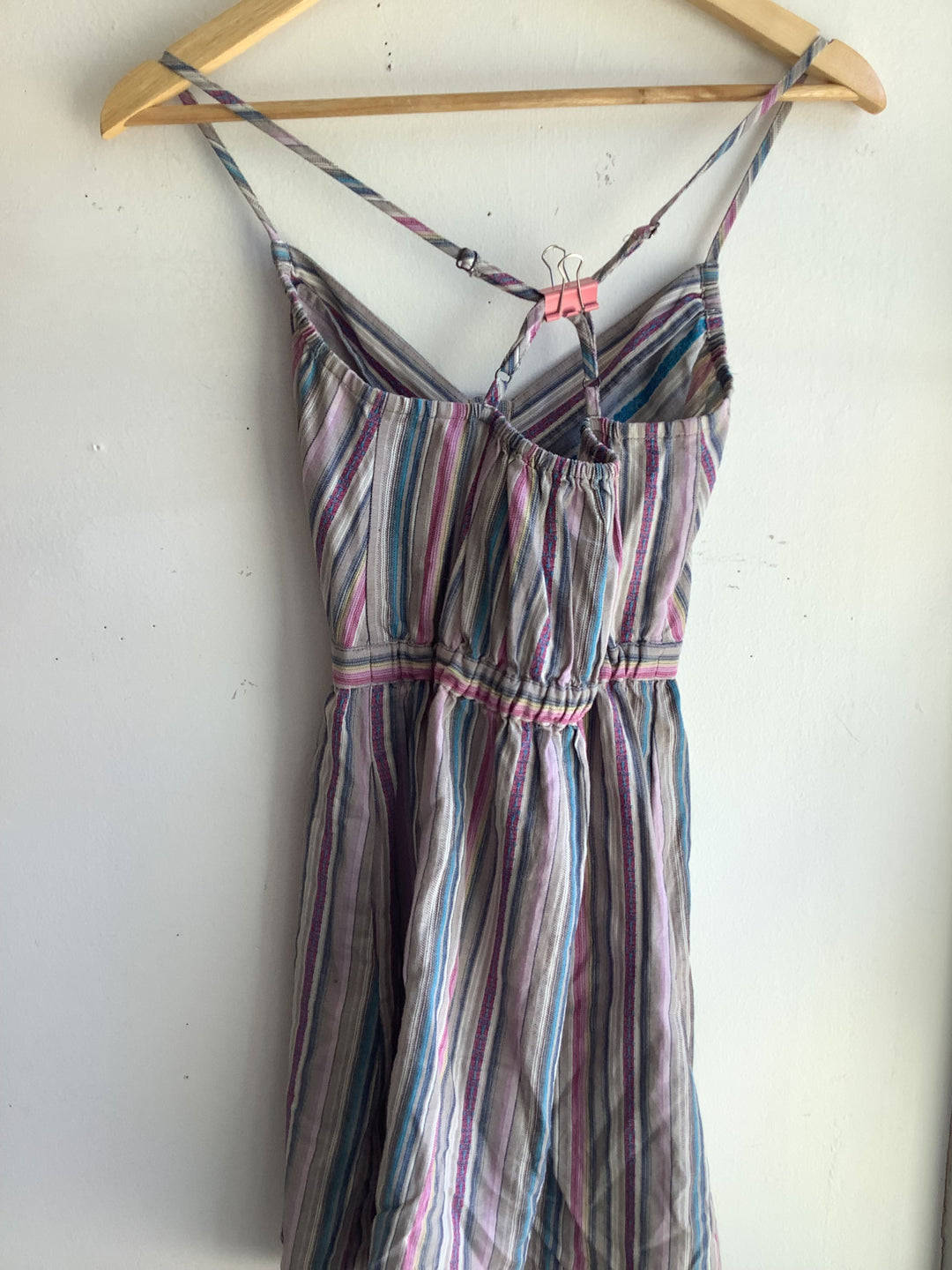 Sunset Stripe Mini Dress