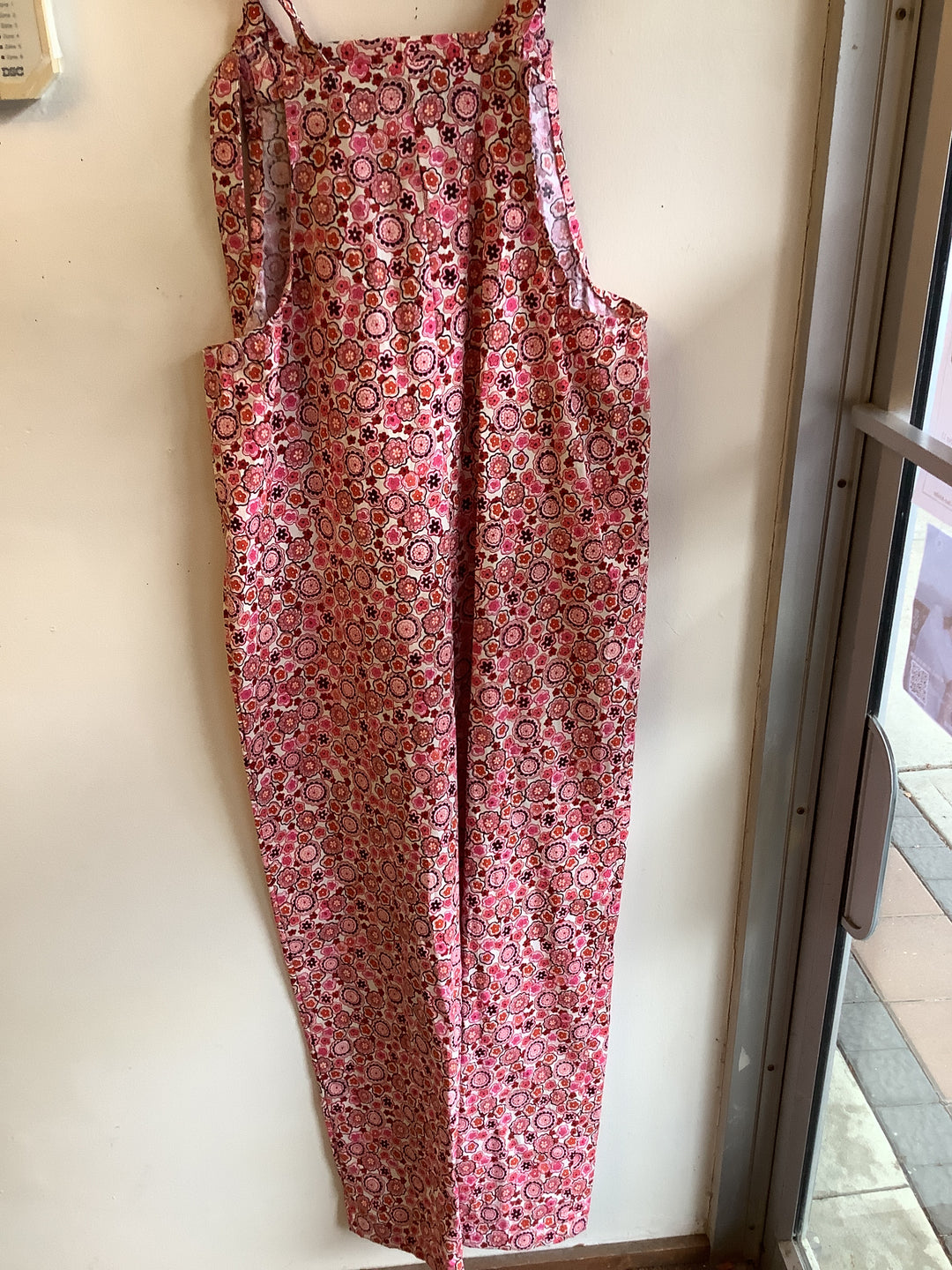 Butterflies in Ballgowns Pink Kaleidoscope Overalls