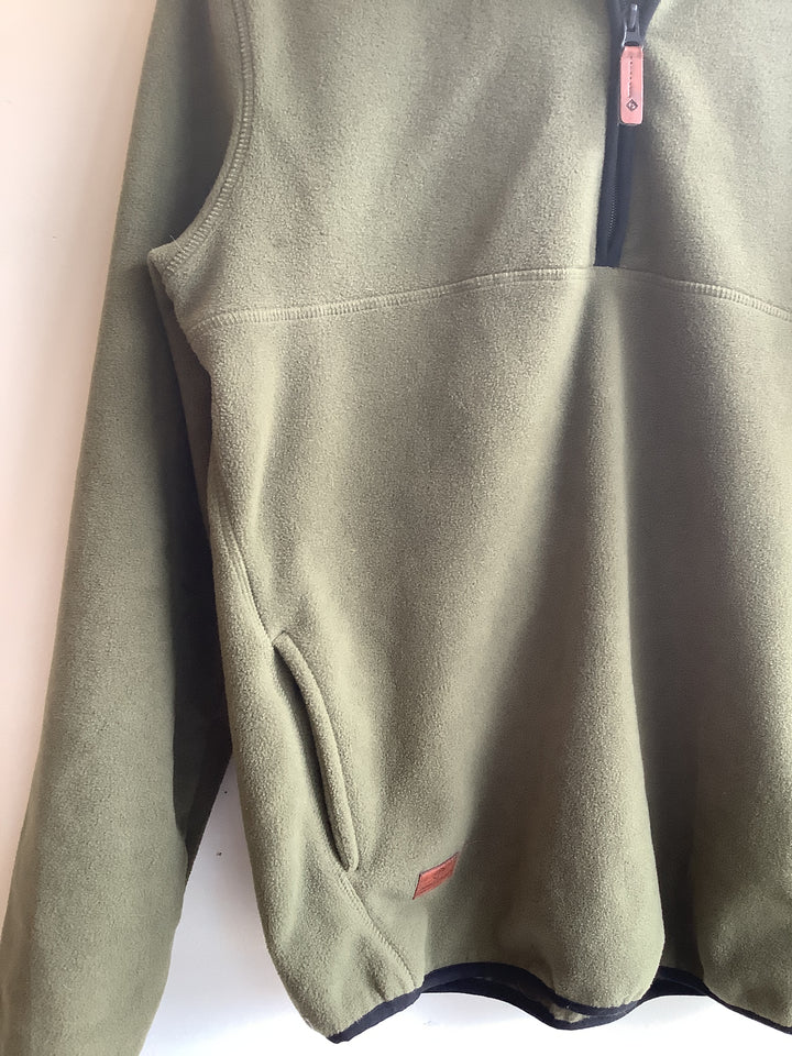 Point Zero Snow Tech Olive 1/2 Zip Pullover
