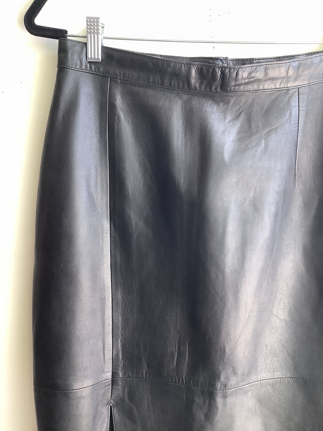 Midnight Muse Leather Skirt - Canadian Brand
