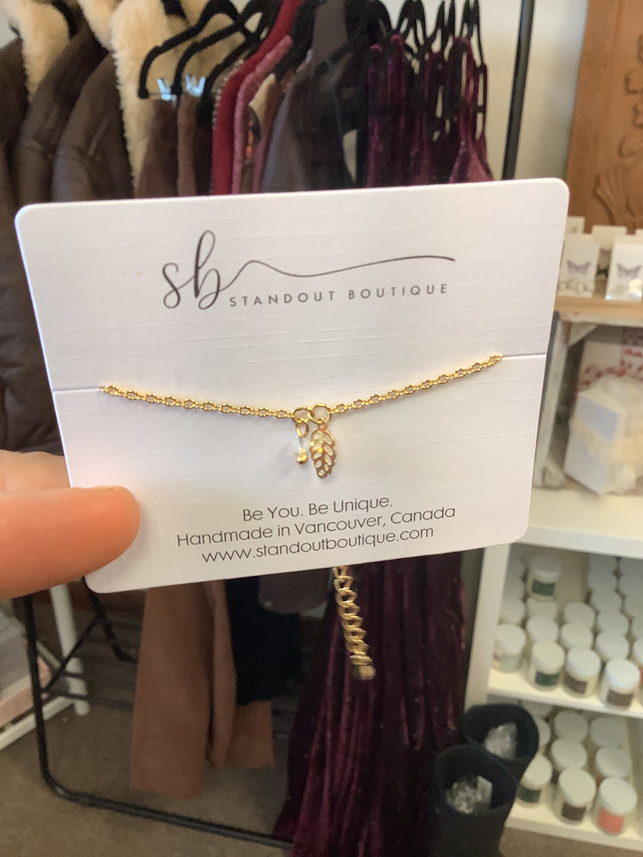 Standout Boutique Leaf Bracelet- Vancouver, BC