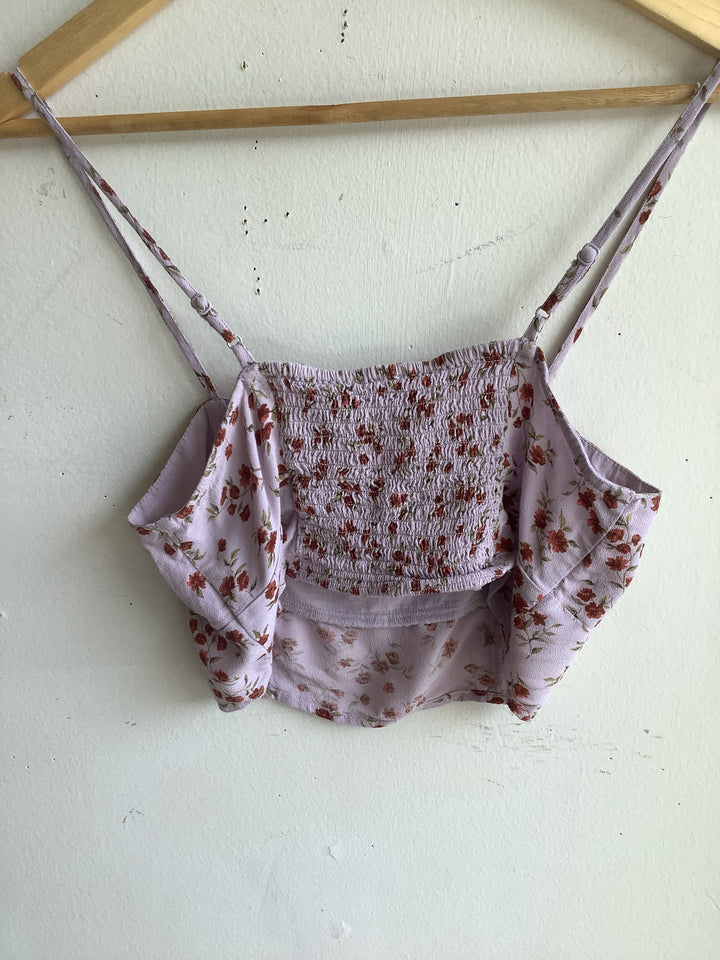 AE Floral Crop Top