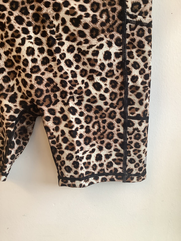 Ecomadix Leopard Shorts With Pockets