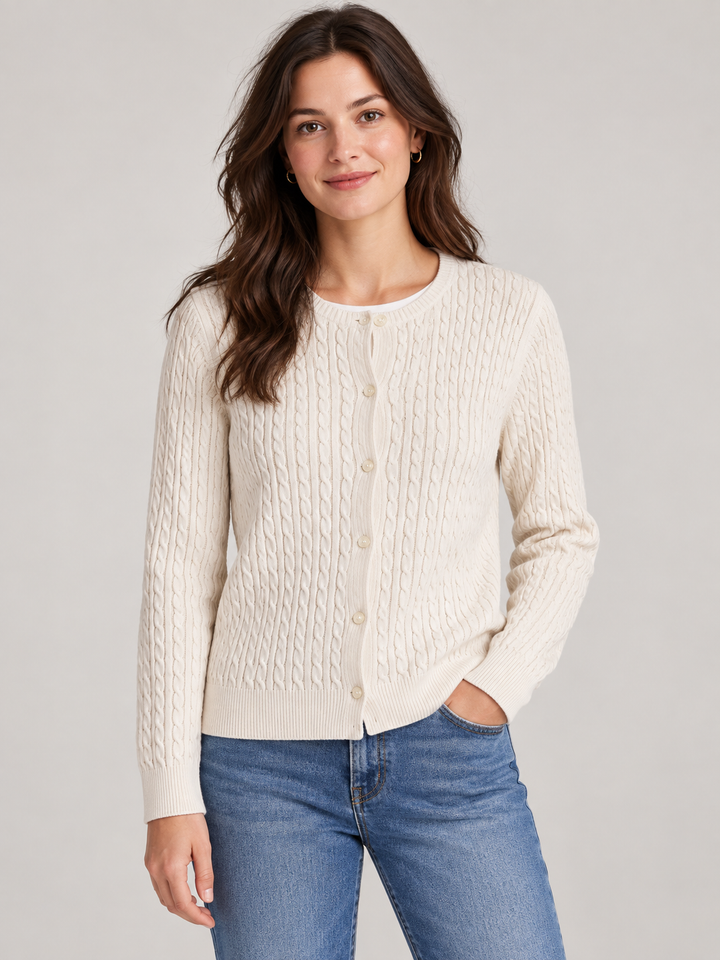 Lands End Knit Cardigan