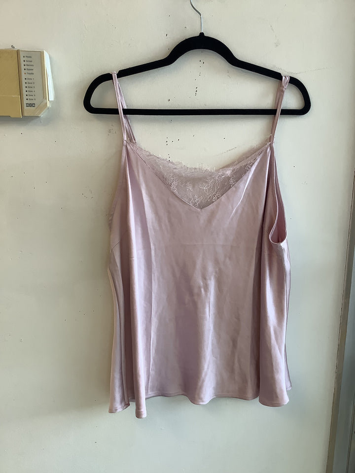 Blush Satin Lace Cami