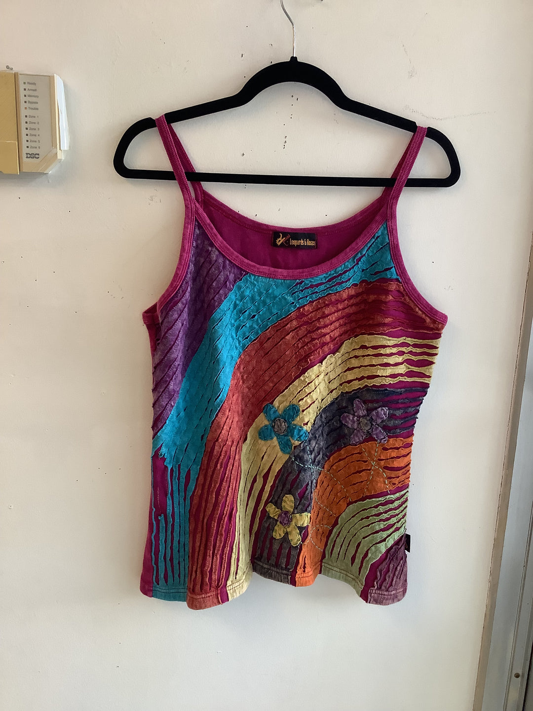 Leopards and Roses Boho Tank