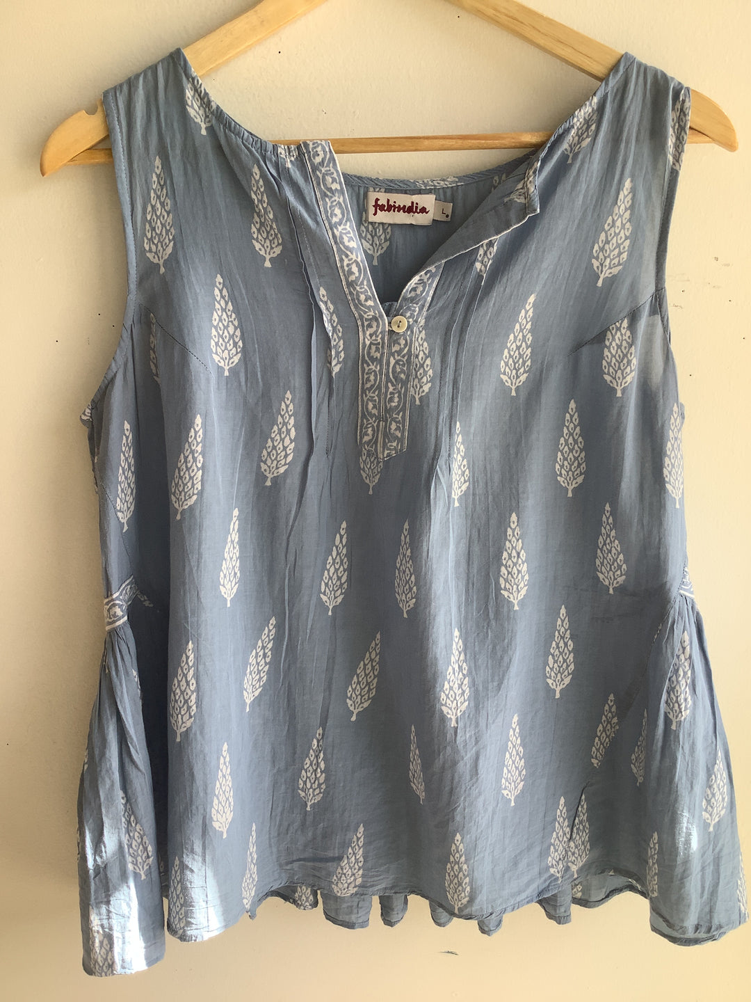 Fabinda Block Print Cotton Tank