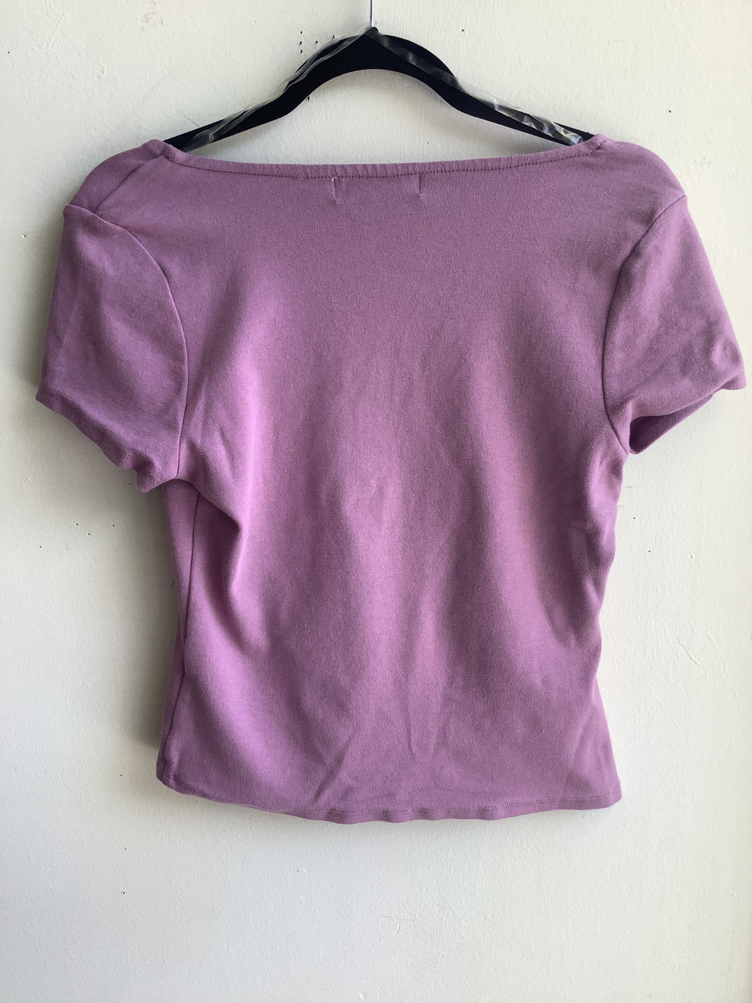 Y2K Madden Girl Lavender Zip Front Top