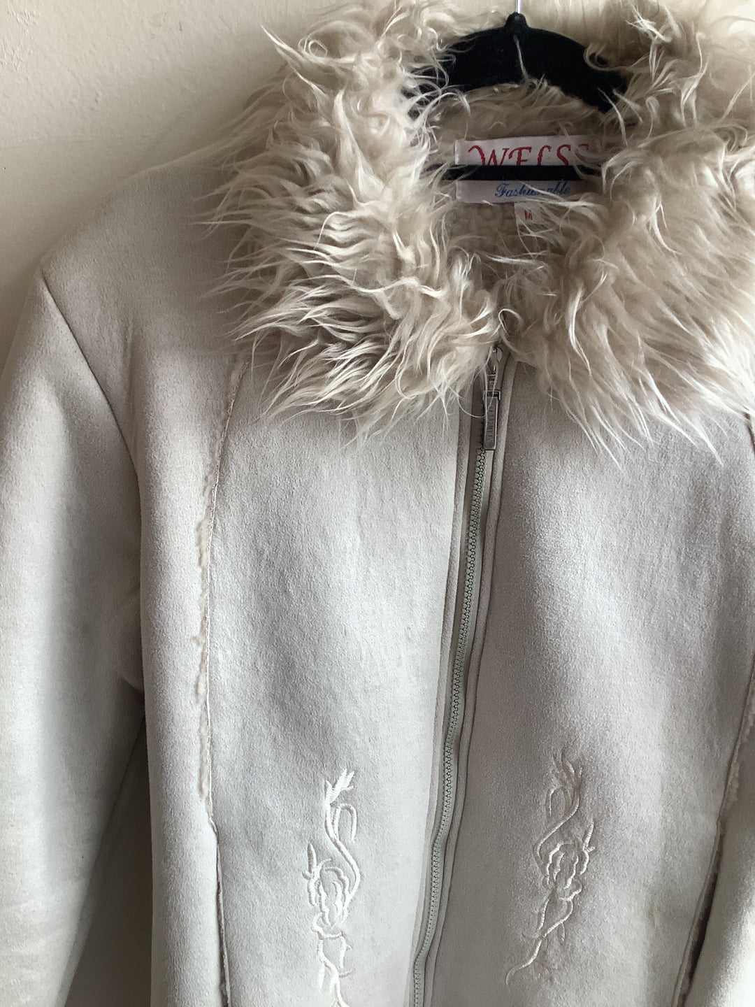 Winter Whisper Faux Suede Jacket