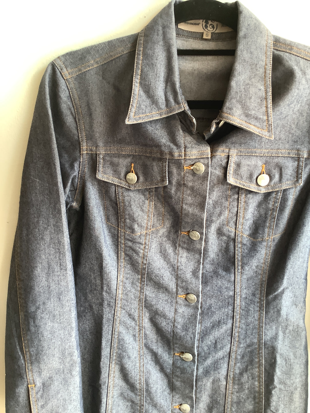 Denim Button Front Shirt Dress