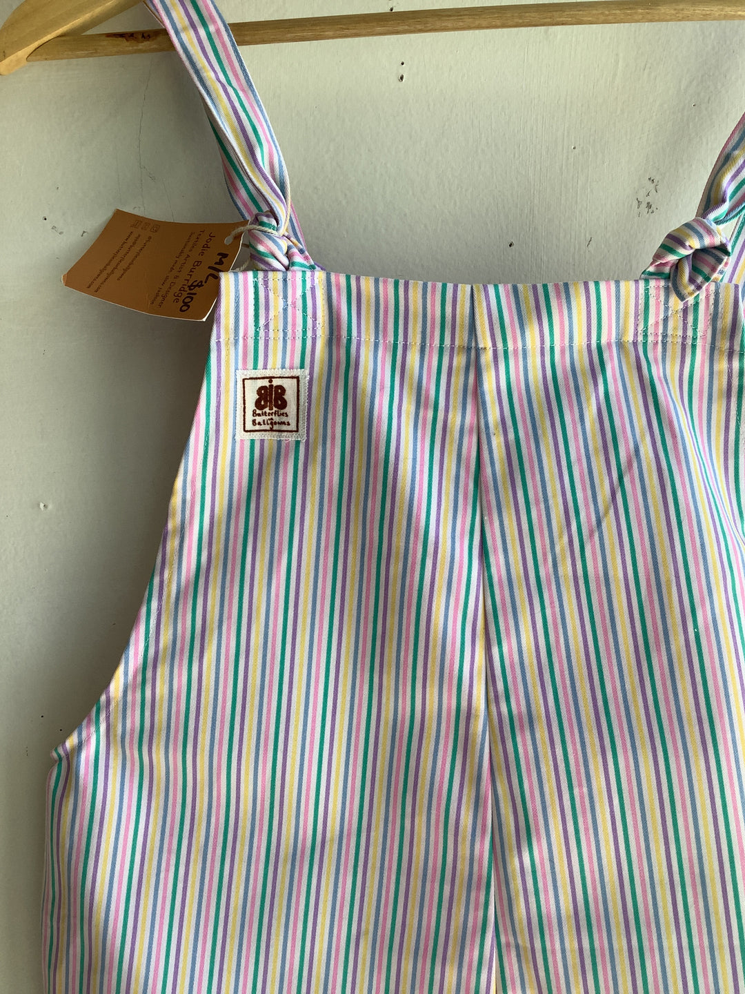 Candy Stripe Bib Shorts- Butterflies in Ballgowns