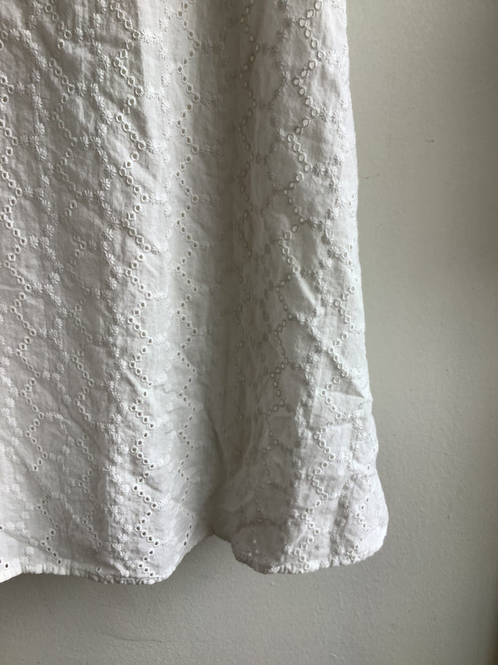 Steve Madden Eyelet Puff Sleeve Dress
