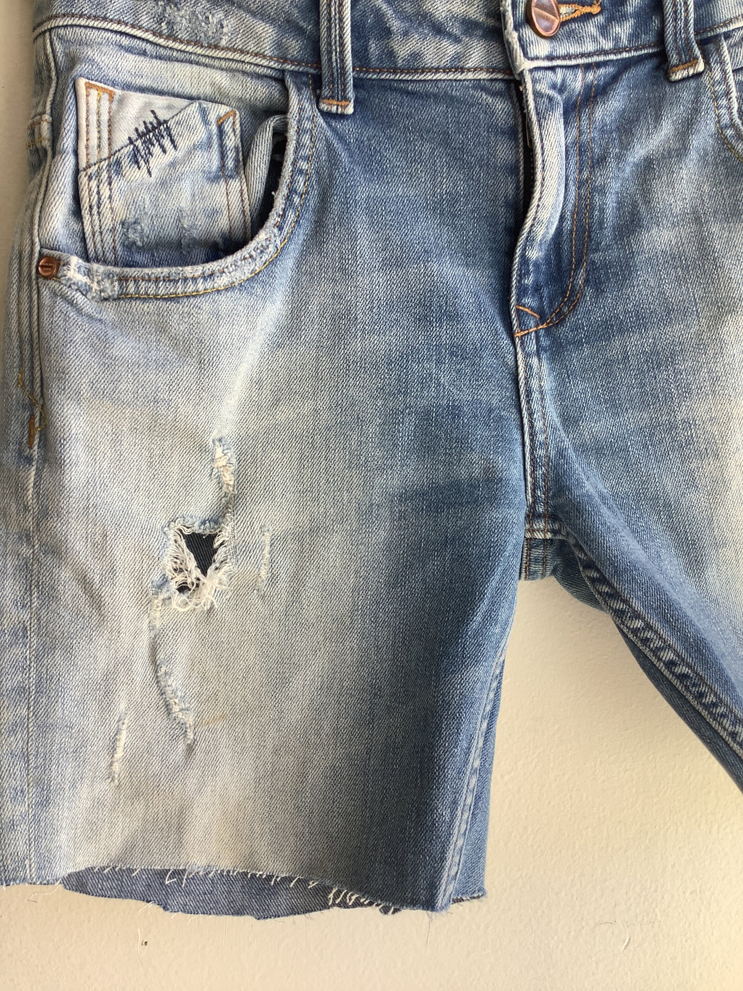 Sun-washed Zara Cutoff Shorts