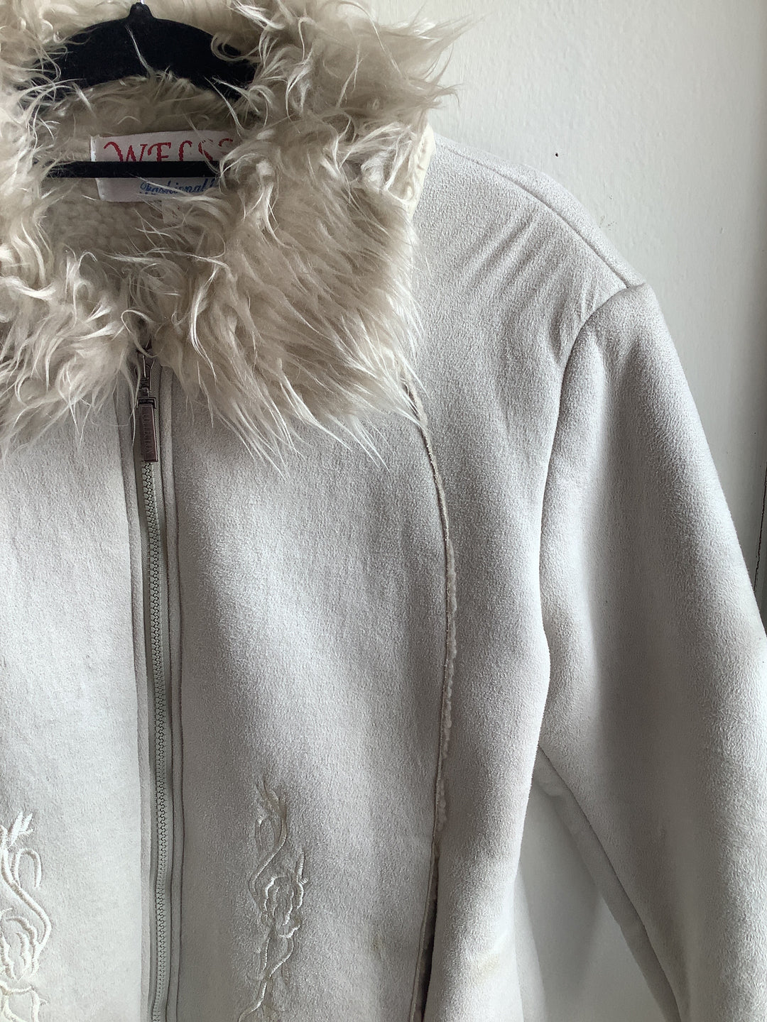 Winter Whisper Faux Suede Jacket