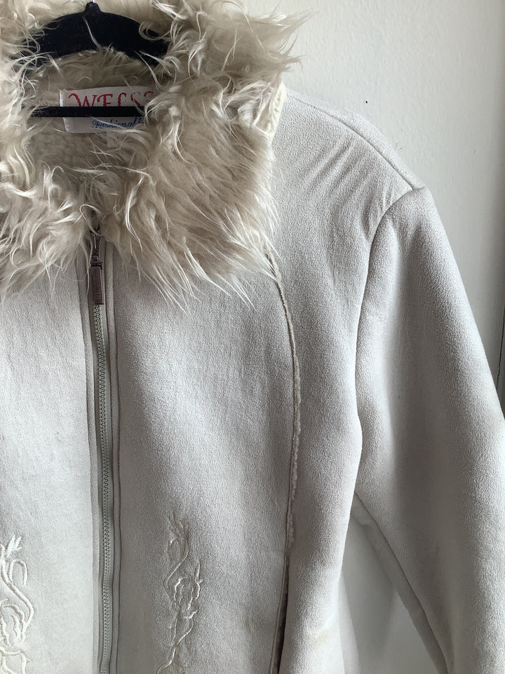 Winter Whisper Faux Suede Jacket