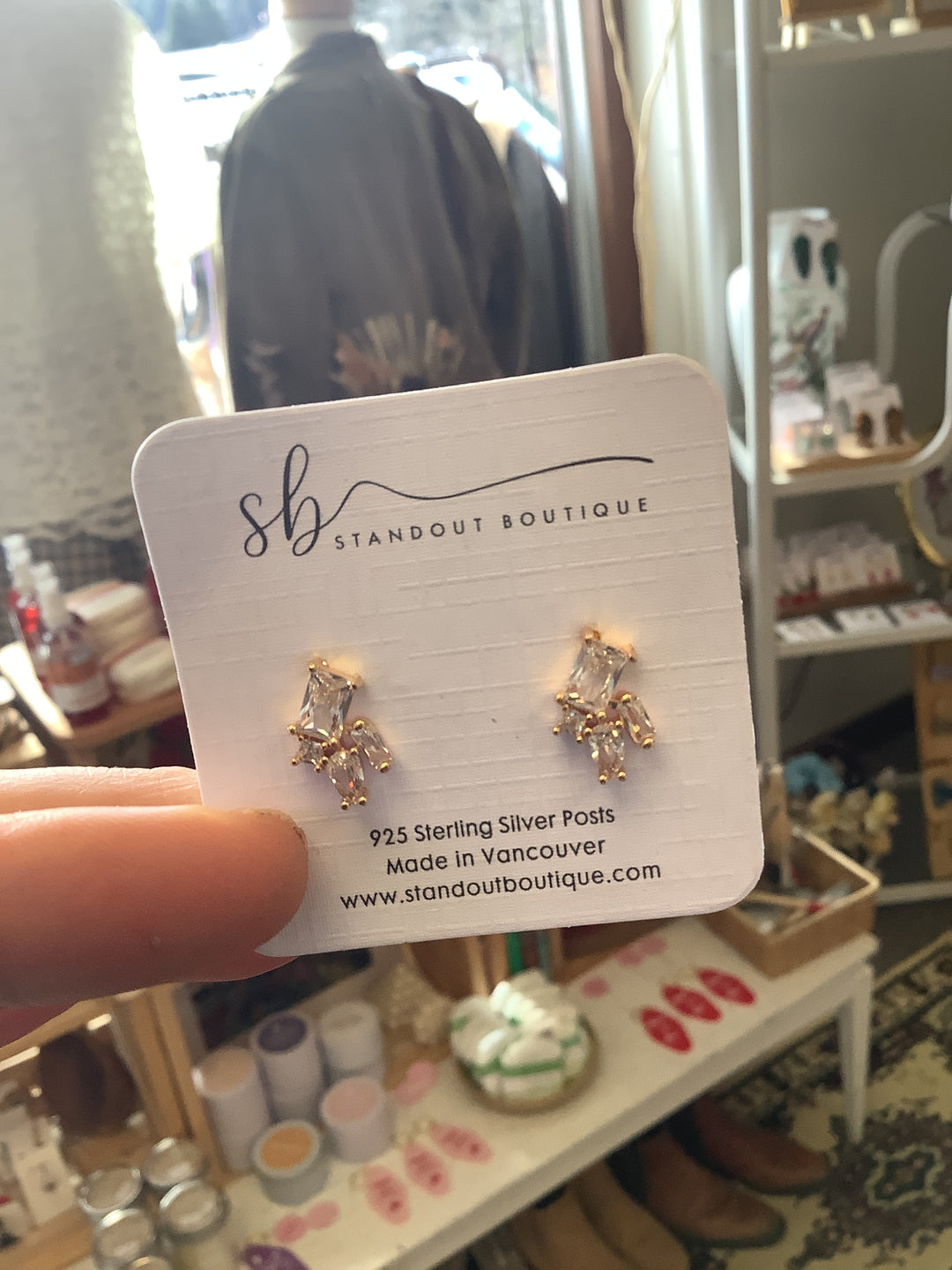 Standout Boutique Celestia Crystal Studs