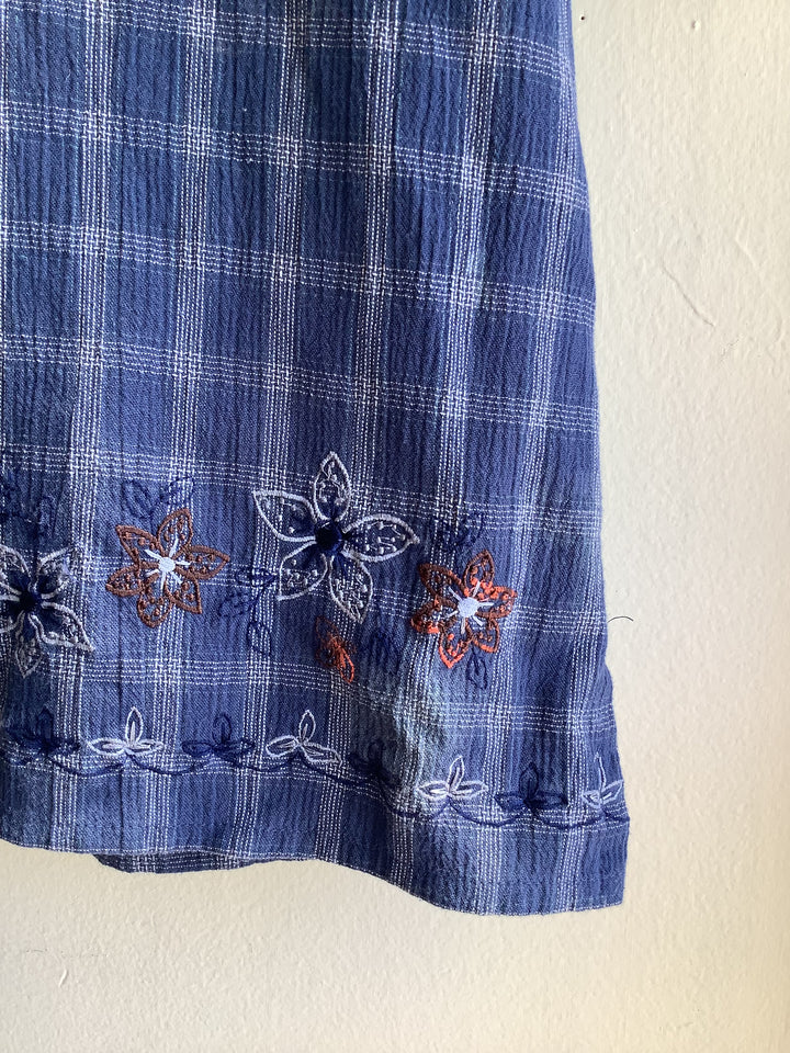 Bluebell Garden Plaid Blouse