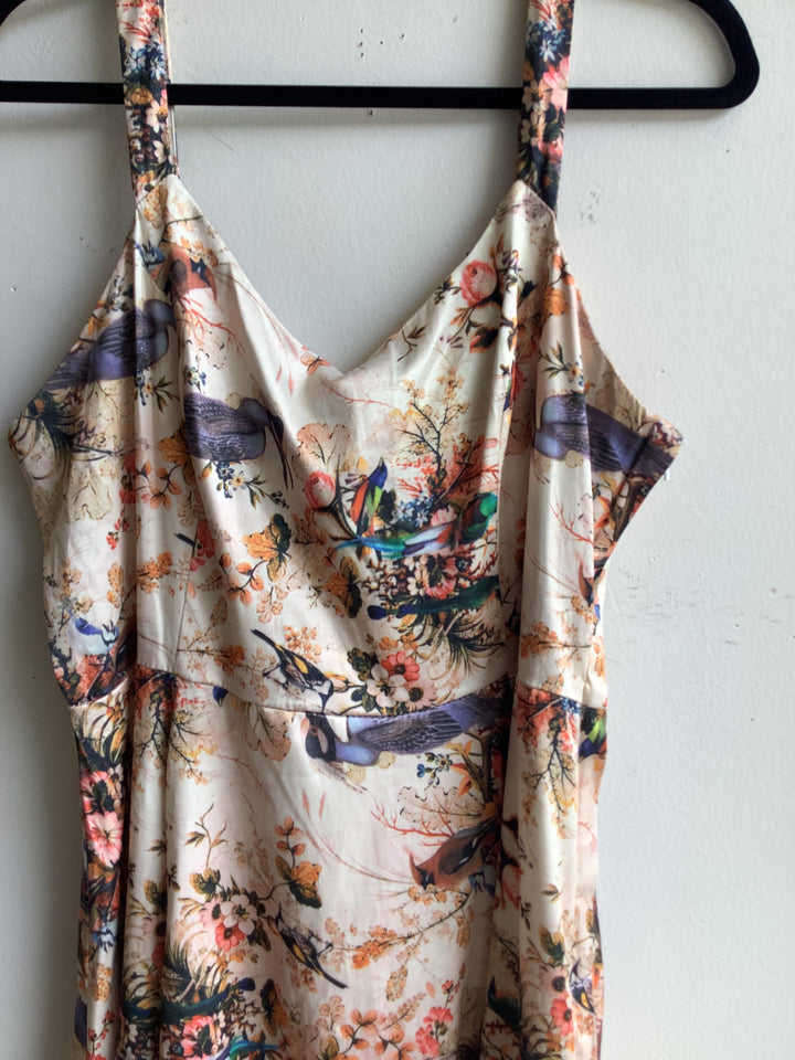 Twilight Aviary Slip Dress