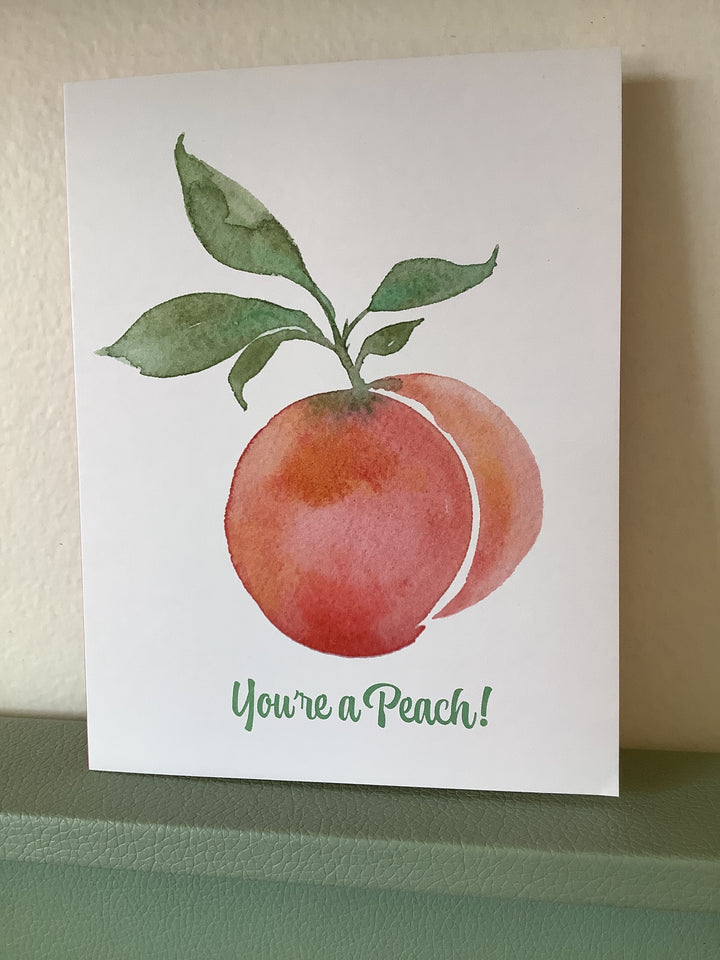Chelsey Freyta You’re a Peach Card
