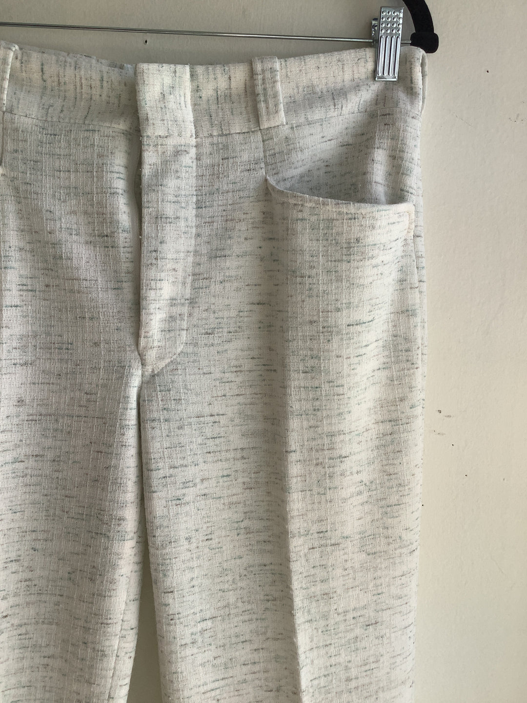 Vintage Adele Cream Trousers - Made in Canada
