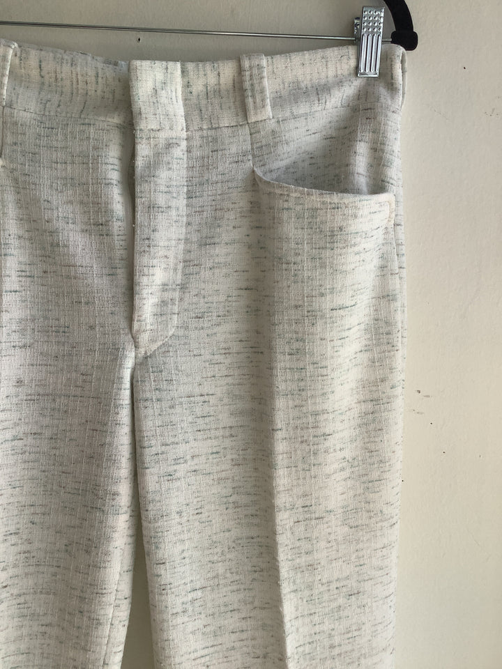 Vintage Adele Cream Trousers - Made in Canada