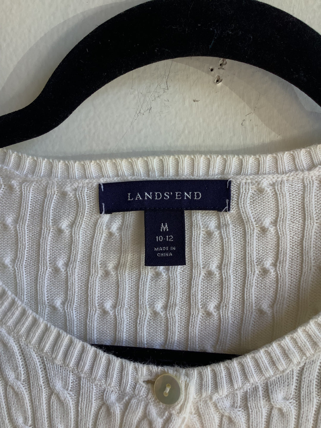 Lands End Knit Cardigan