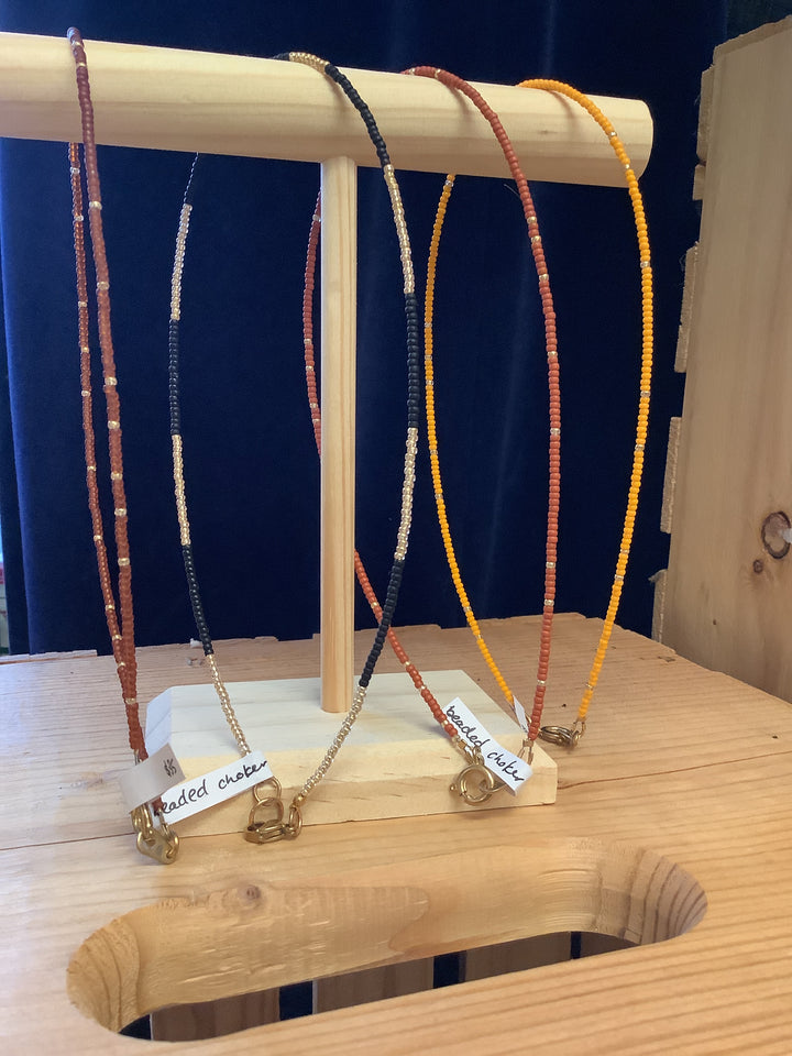 Wild Honey Beaded Choker