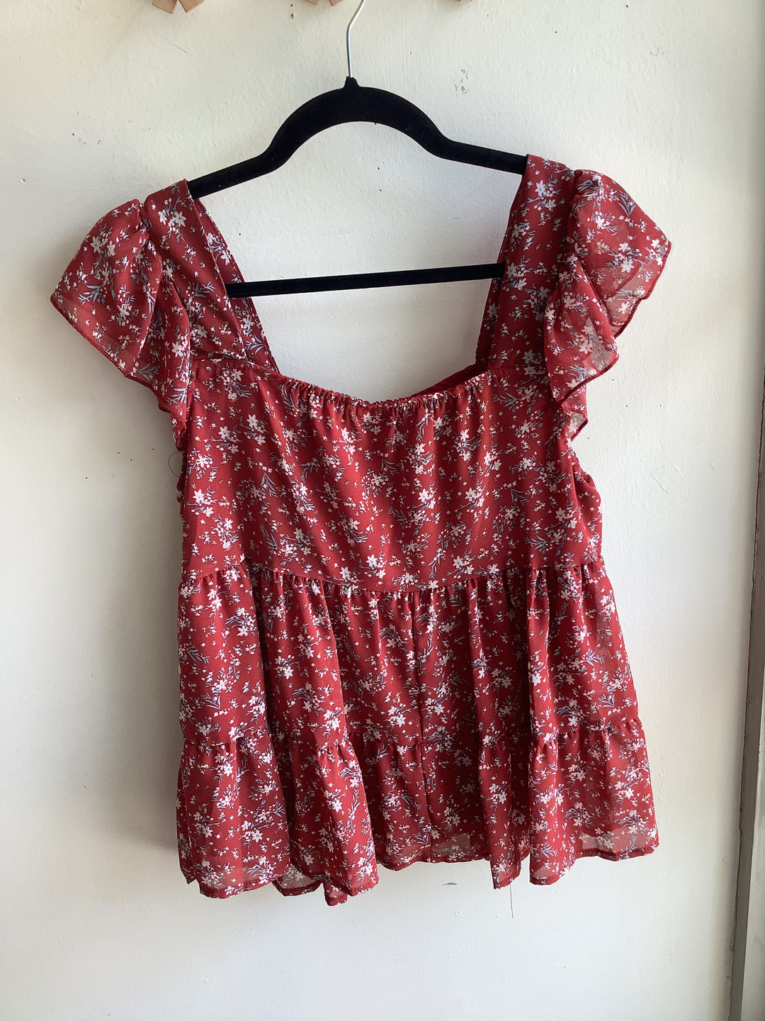 Wildflower Flutter Babydoll Top