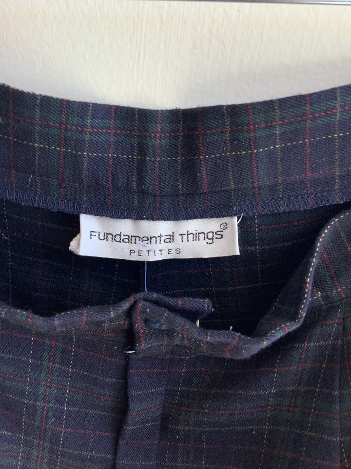 Vintage Fundamental Things Petite Plaid Trousers