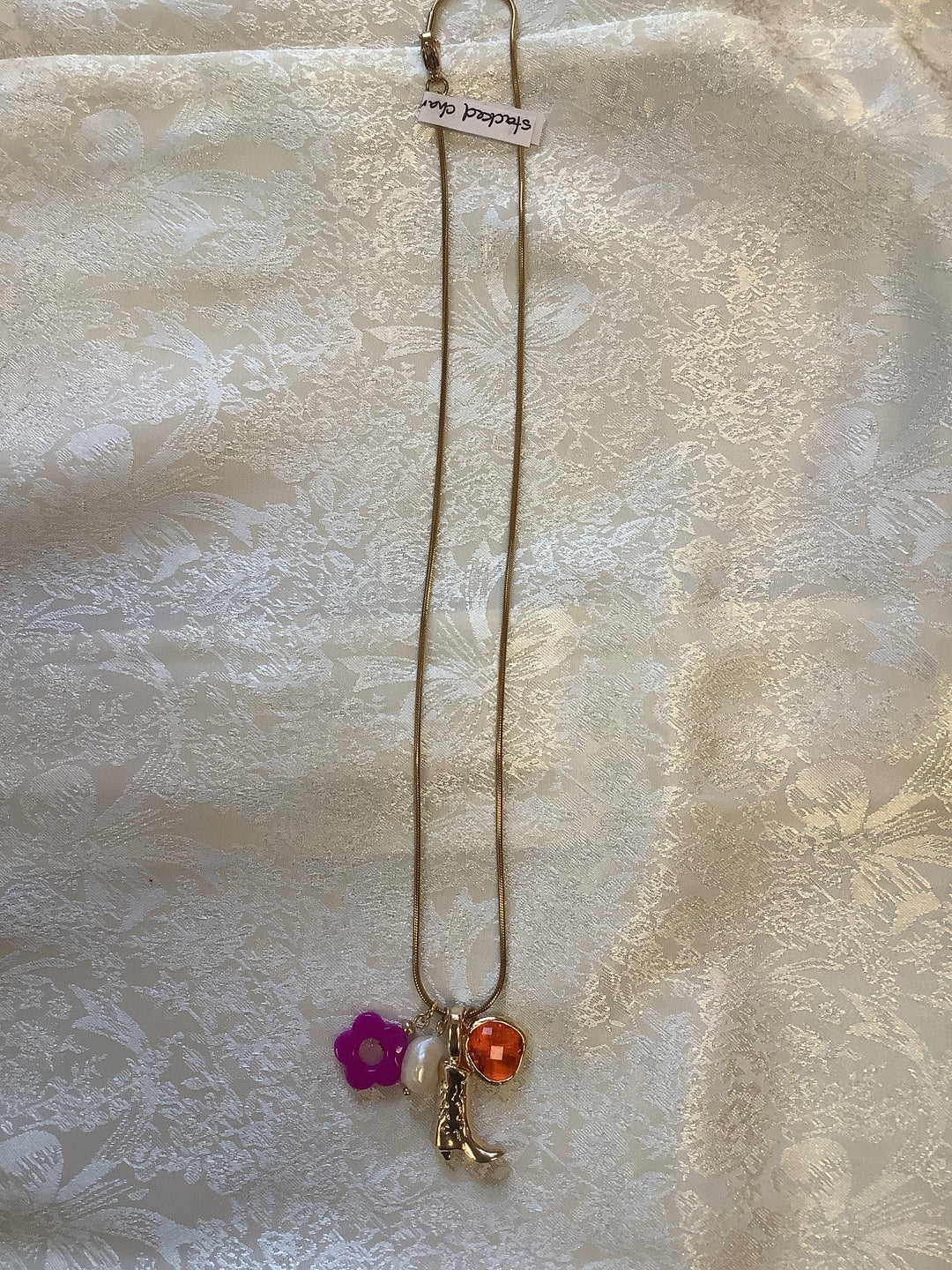 Wild Honey Stacked Chain Charms