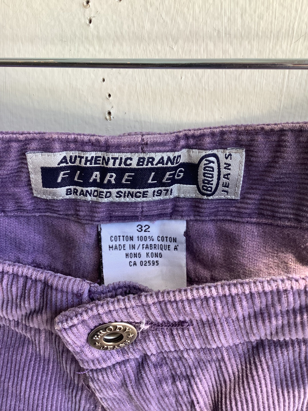 Lavender Haze Corduroy Flares