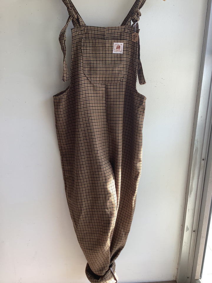 Heritage Check Overalls- Butterflies in Ballgowns