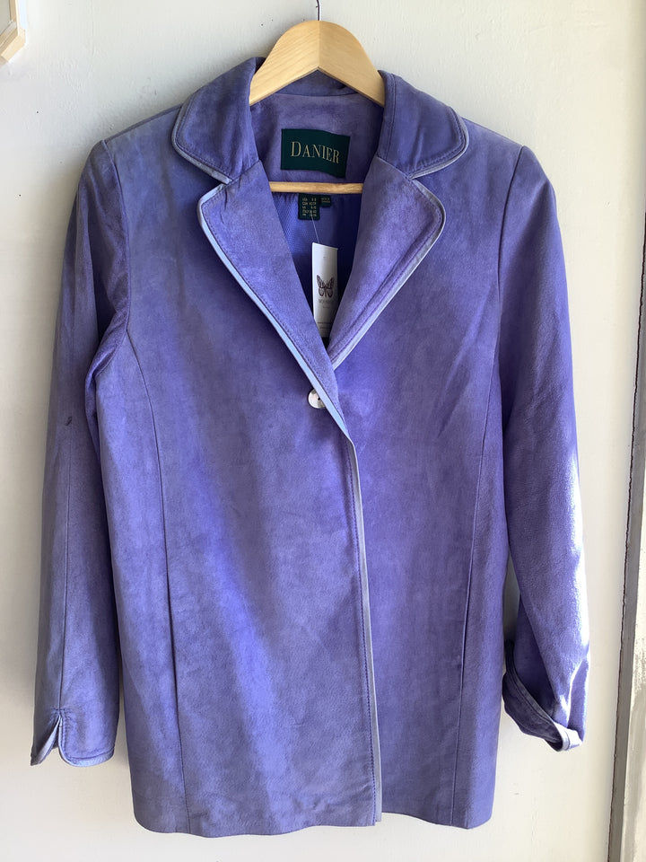 Vintage Danier Suede Jacket - Lilac