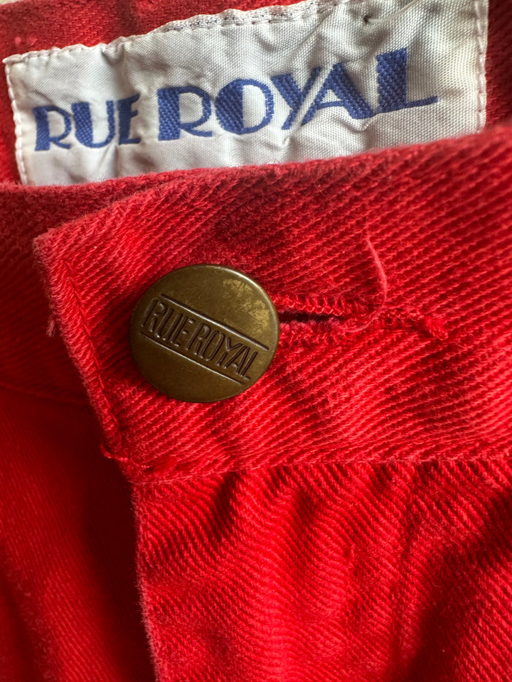 Vintage Rue Royal Red High Rise Jeans | Size 28