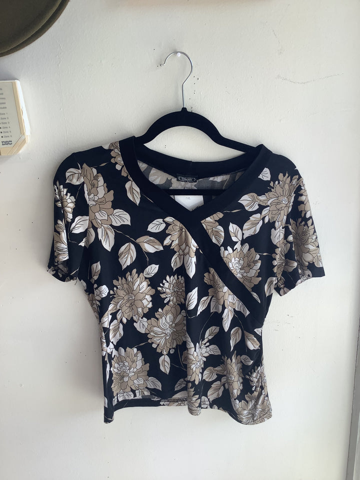 Midnight Bloom Floral Top