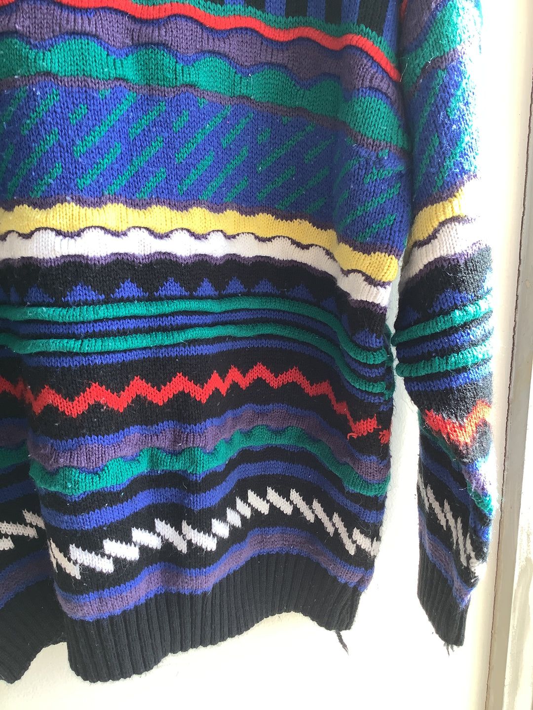 Vintage Geo Knit