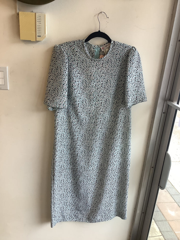 Vintage Meadow Bloom Floral Dress